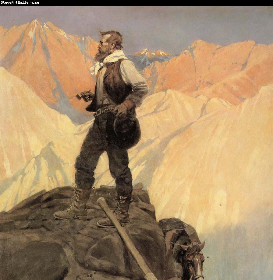 NC Wyeth The Prospector